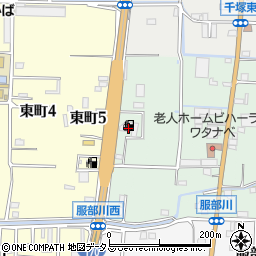 大阪府八尾市山畑78-1周辺の地図