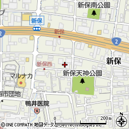 岡山県岡山市南区新保667-15周辺の地図