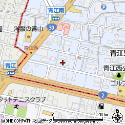 青江ビリヤードセンター周辺の地図