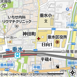 村井眼科周辺の地図