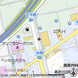 星乃珈琲店 倉敷中庄店周辺の地図