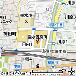 山陽バス株式会社　山陽バス観光センター周辺の地図