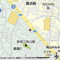 焼肉ホルモン坂本周辺の地図