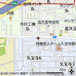 大和冷機工業株式会社　八尾営業所周辺の地図