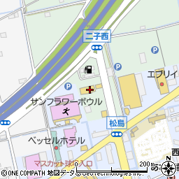 岡山県倉敷市二子355周辺の地図