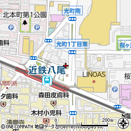 KICHIRI 八尾店周辺の地図