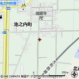 奈良県大和郡山市池之内町271周辺の地図