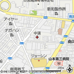 株式会社中須金属工業所周辺の地図