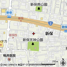 岡山県岡山市南区新保677-5周辺の地図