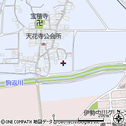 三重県松阪市嬉野天花寺町周辺の地図