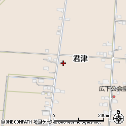 岡山県岡山市東区君津488周辺の地図