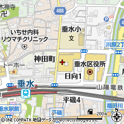 鍵屋の緊急隊・神戸垂水駅前店周辺の地図