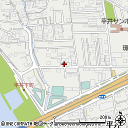 岡山県岡山市中区平井1229-27周辺の地図