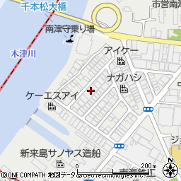 矢ヶ崎機工周辺の地図