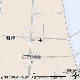 岡山県岡山市東区君津610周辺の地図