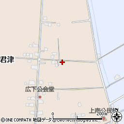 岡山県岡山市東区君津613周辺の地図