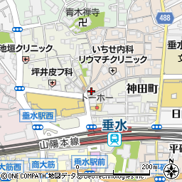 川田内科クリニック周辺の地図