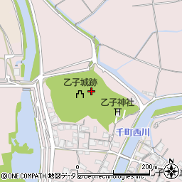 岡山県岡山市東区乙子周辺の地図