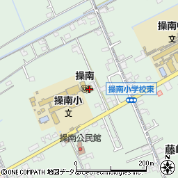 岡山市立　操南幼稚園周辺の地図