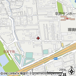岡山県岡山市中区平井1228-30周辺の地図