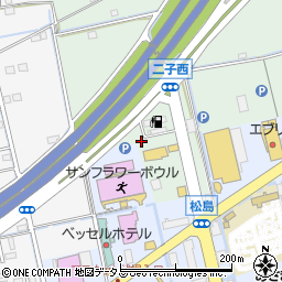 岡山県倉敷市二子353周辺の地図