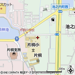 奈良県大和郡山市池之内町190周辺の地図