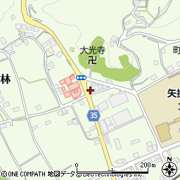 矢掛町役場　ふれあい会館周辺の地図
