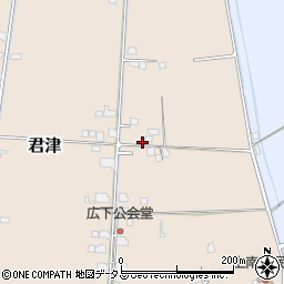 岡山県岡山市東区君津360周辺の地図