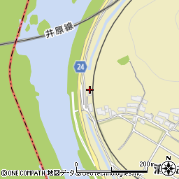 岡山県総社市清音古地61周辺の地図