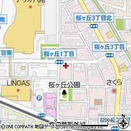 エスリード八尾桜ケ丘周辺の地図
