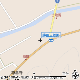 広島県安芸高田市八千代町勝田1337周辺の地図