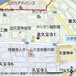 ファミリーマート北久宝寺一丁目店周辺の地図