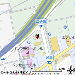 岡山県倉敷市二子350周辺の地図