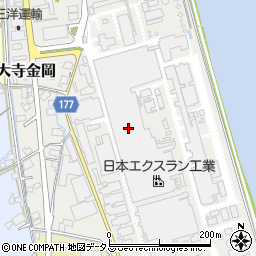 日本エクスラン工業株式会社　西大寺工場第３製造部周辺の地図