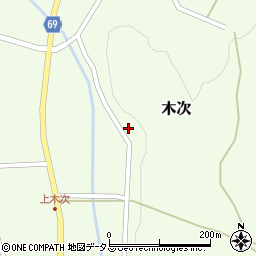 広島県山県郡北広島町木次1040周辺の地図
