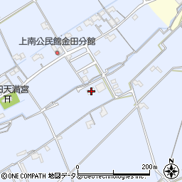 岡山県岡山市東区金田1128周辺の地図