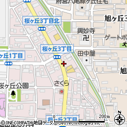 大阪府八尾市桜ヶ丘2丁目周辺の地図