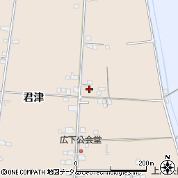 岡山県岡山市東区君津359-6周辺の地図