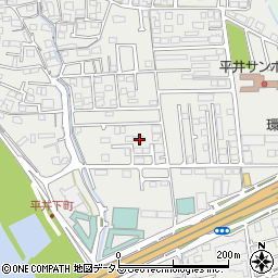 岡山県岡山市中区平井1229-1周辺の地図