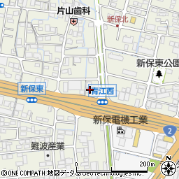 トヨタレンタリース岡山新保店周辺の地図