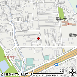 岡山県岡山市中区平井1228-10周辺の地図