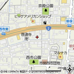 布亀株式会社岡山営業所周辺の地図