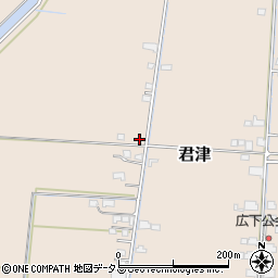 岡山県岡山市東区君津1257周辺の地図