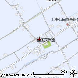 岡山県岡山市東区金田1046周辺の地図