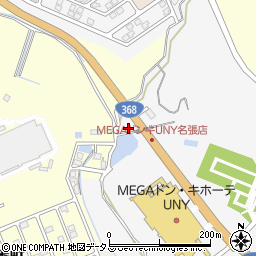 三重県名張市下比奈知3063-1周辺の地図