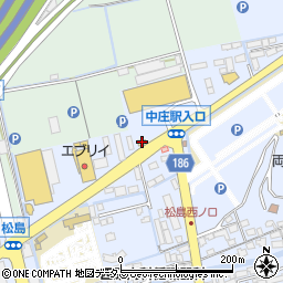 ミスタードーナツ倉敷中庄ショップ周辺の地図