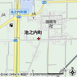 奈良県大和郡山市池之内町94周辺の地図