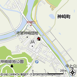 ＪＡ神崎ＳＳ周辺の地図