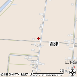 岡山県岡山市東区君津1258周辺の地図