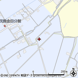 岡山県岡山市東区金田1123周辺の地図